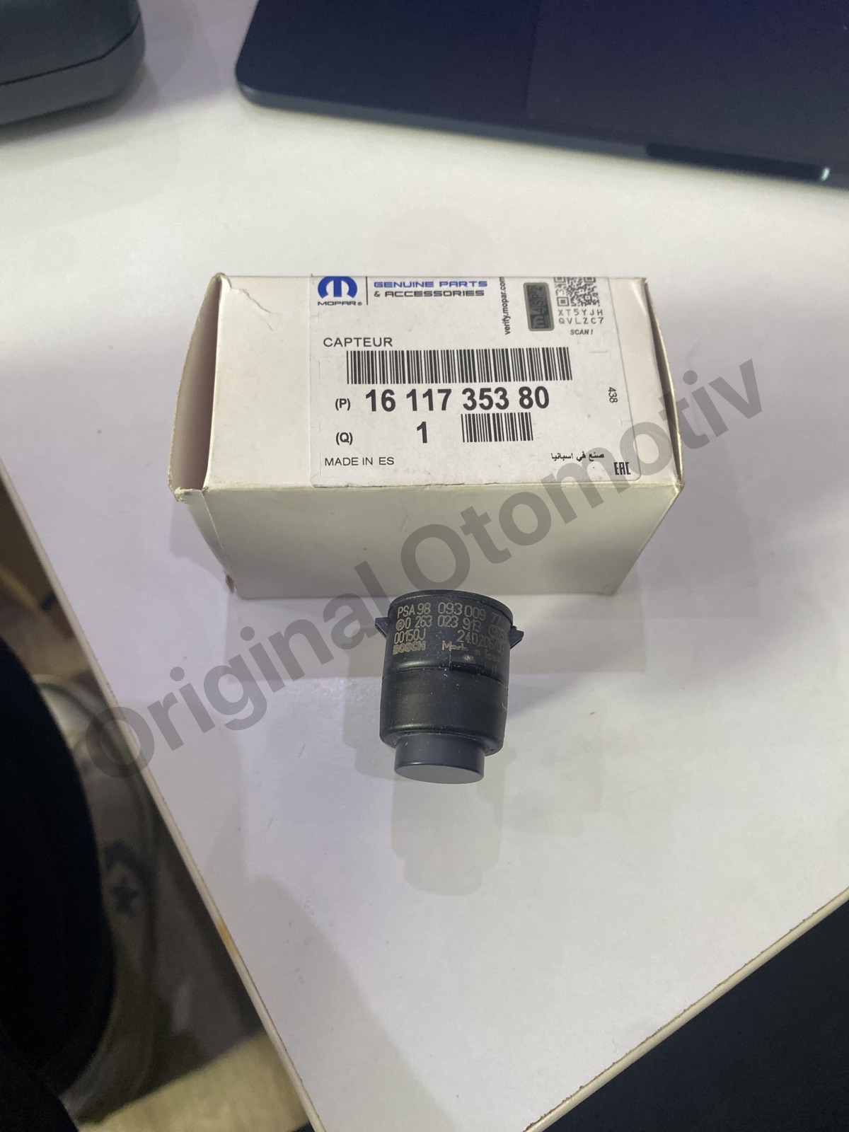 PEUGEOT 508 208 CITROEN C4 DS5 ARKA PARK SENSÖRÜ 1611735380
